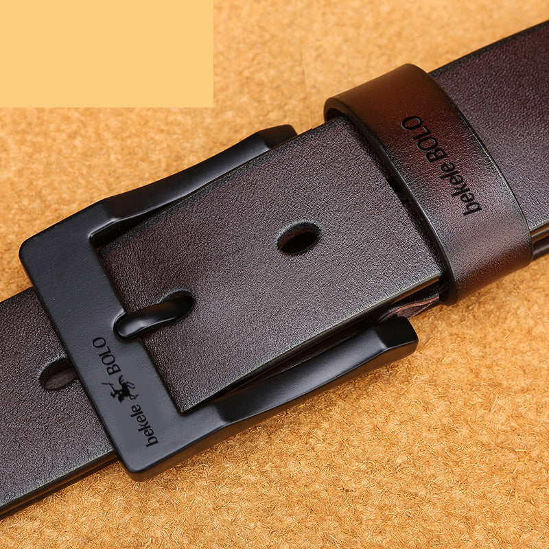 MONO//FIT men leather belt featuring a sleek design with a durable buckle for everyday wear