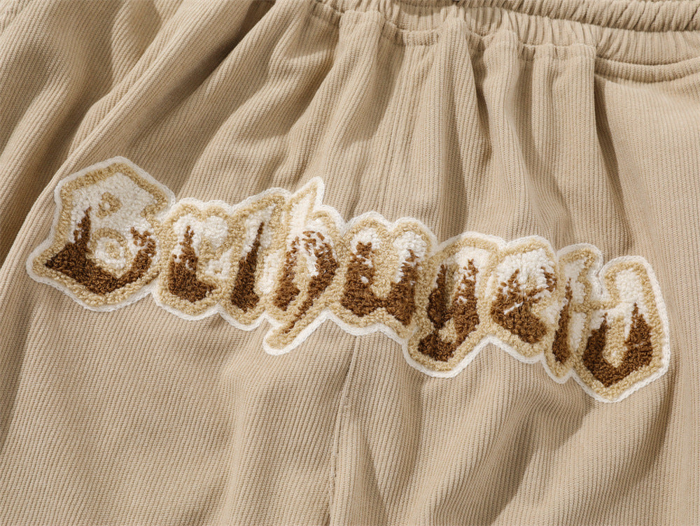 MONO//FIT Men's Embroidered Shorts - Stylish Comfort