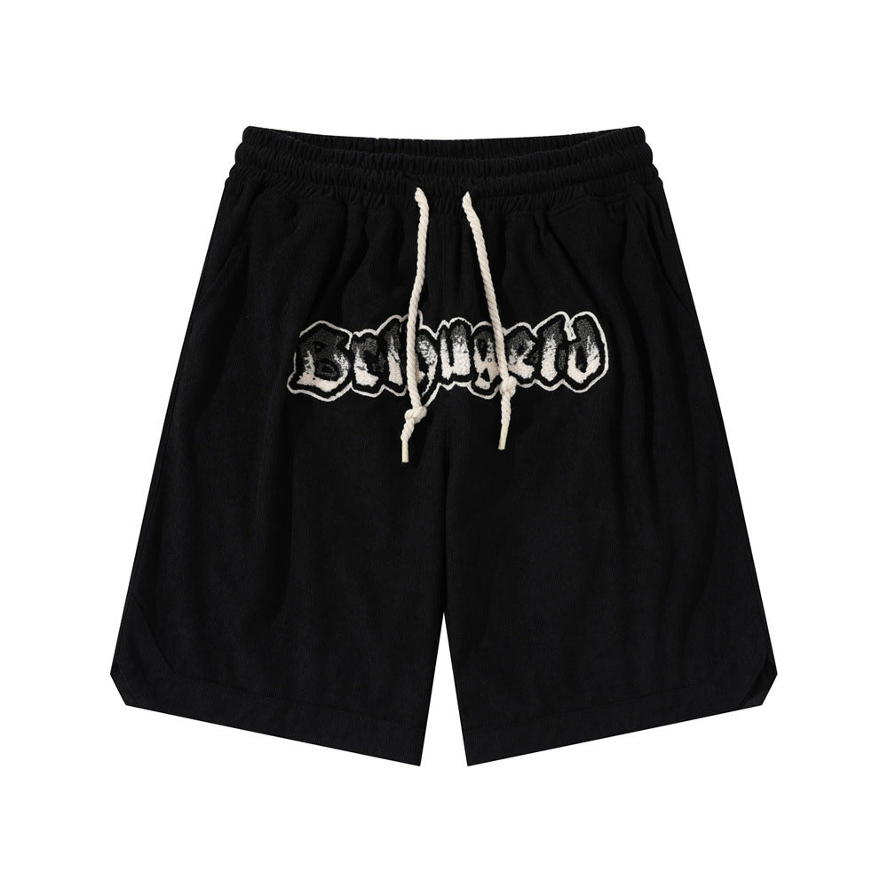 MONO//FIT Men's Embroidered Shorts - Stylish Comfort