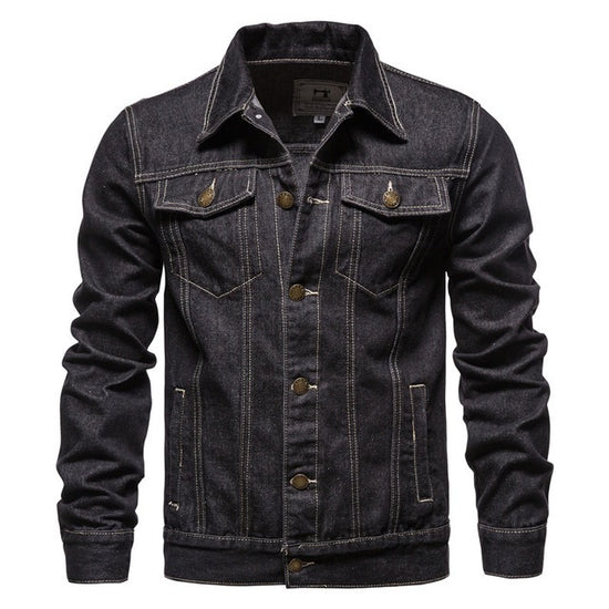 MONO//FIT Casual Jean Jacket for Men - Stylish Comfort