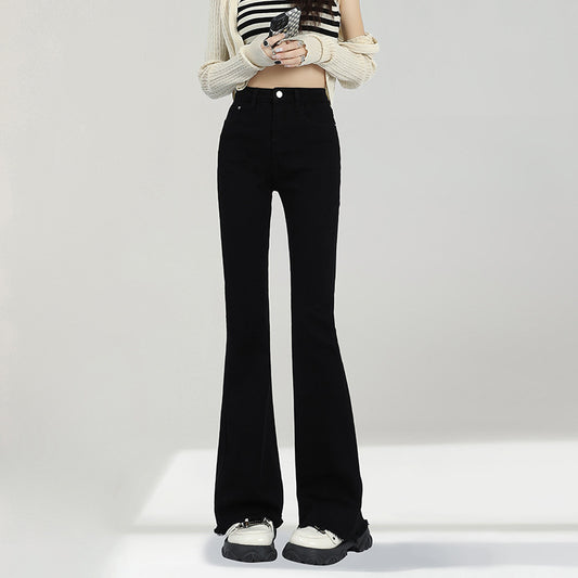MONO//FIT black weila jeans women featuring flared legs and a stylish fit for casual outfits