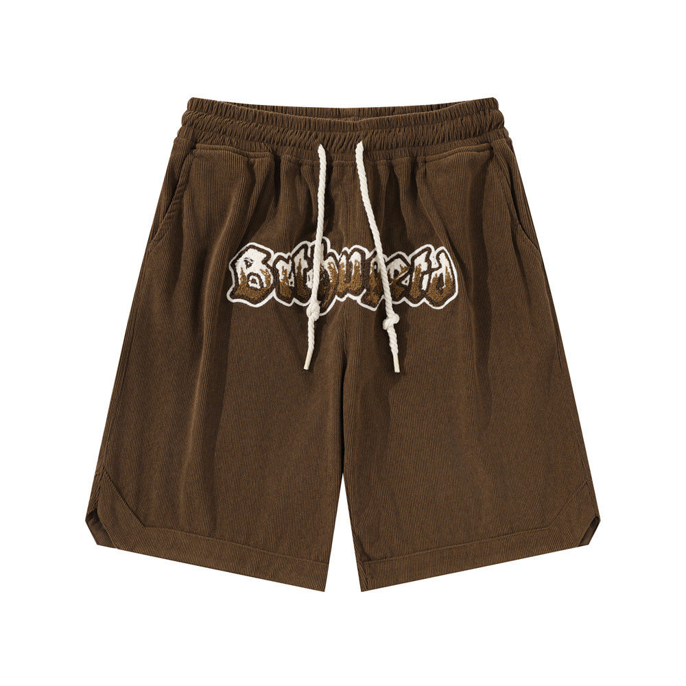 MONO//FIT Men's Embroidered Shorts - Stylish Comfort