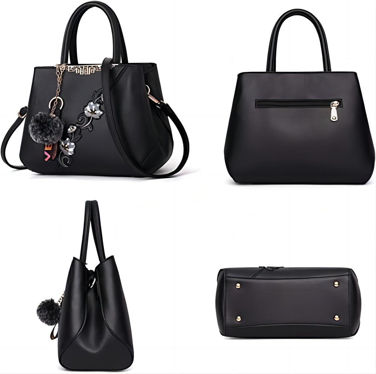 Stylish MONO//FIT fashionable handbags for women featuring elegant floral designs and versatile carrying options