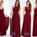 Wine Red 01Hanging Neck