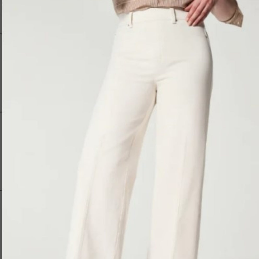 MONO//FIT high waist wide leg jeans in white with a flattering fit for stylish casual wear
