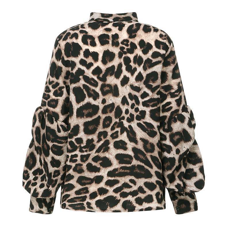 MONO//FIT Leopard Print Tops for Women with a Stylish Back Design and Comfortable Fit
