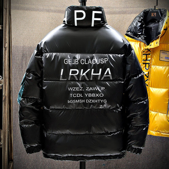 MONO//FIT men's winter down jacket featuring vibrant colors and a stylish design for warmth and comfort